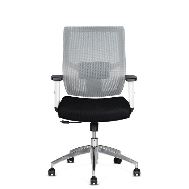 La silla de trabajo Delphi A18W, es una silla de oficina que combina elegancia y comodidad para aumentar tu productividad. Con su diseño sofisticado, te sentirás como en un estudio de arte mientras trabajas. Ajusta la altura y posición del asiento para una postura óptima.