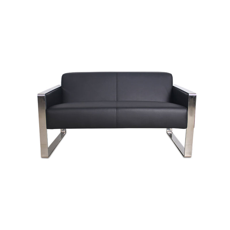 sofá de oficina  - sofá de cuero - sofá premium - cuero - eco cuero - sofá elegante - mueble de oficina